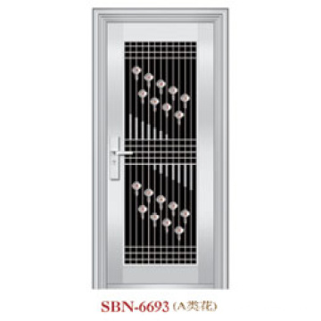Porta de aço inoxidável para a luz do sol exterior (SBN-6693)
